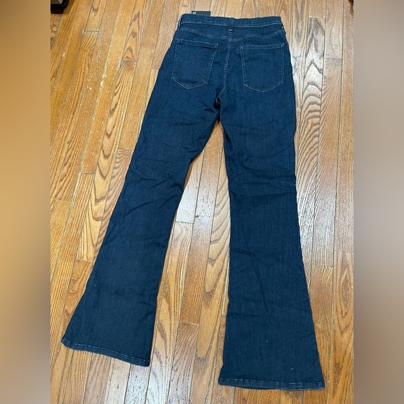 Banana Republic Dark Indigo Flare Jeans - Picture 3 of 12